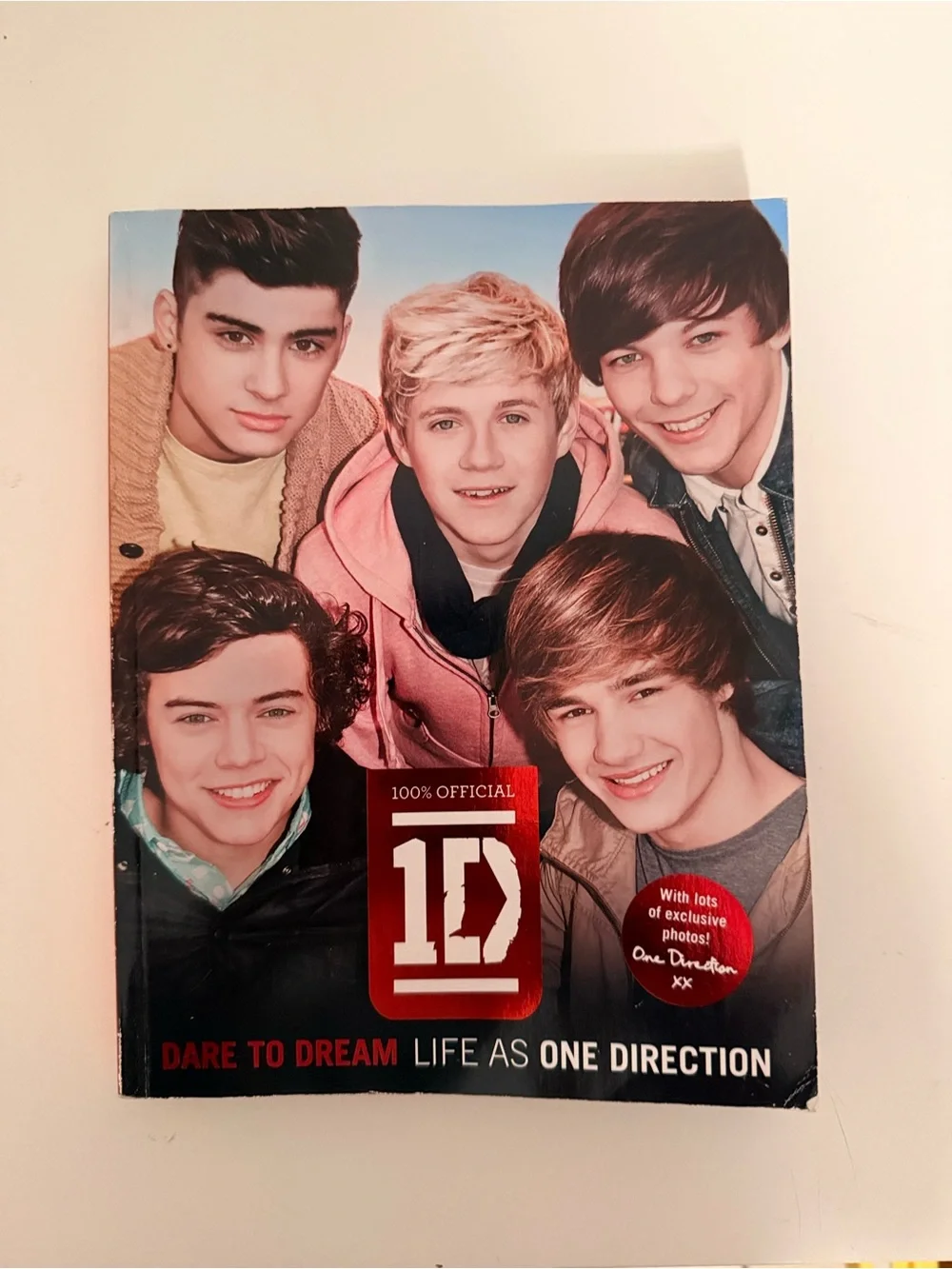 100% Official One Direction “Dare to Dream Life As One Direction